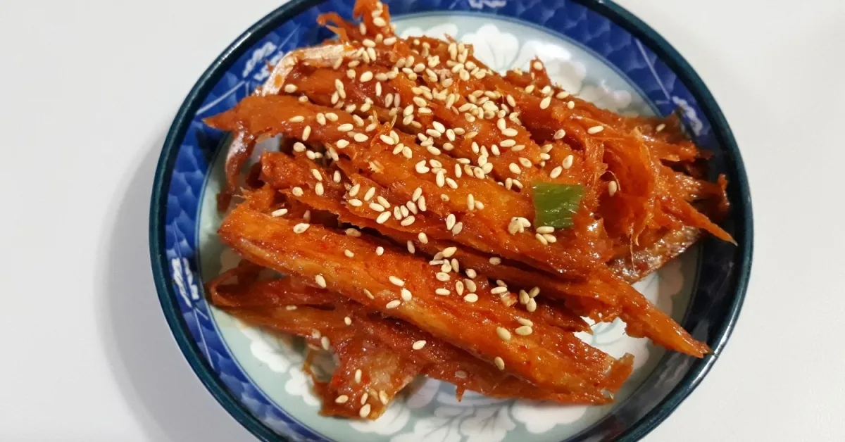 북어채무침
