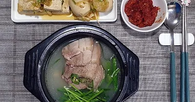 집에서 만드는 돼지국밥