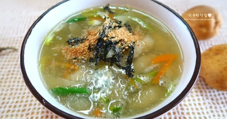 쫄깃한 감자옹심이
