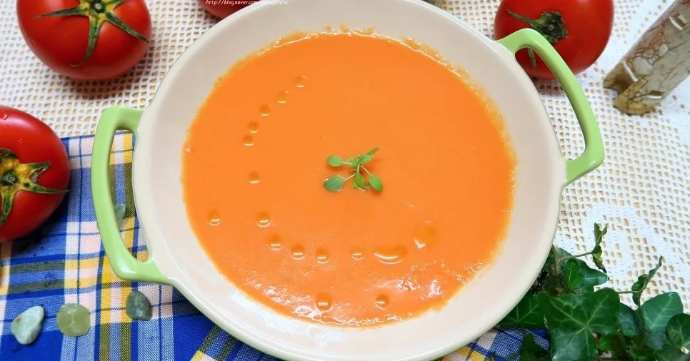 가스파초 (시원한 스페인 토마토 수프)