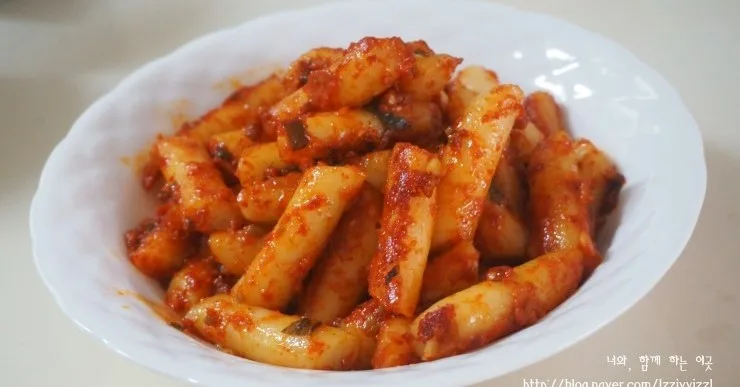 기름떡볶이 (백종원 레시피)