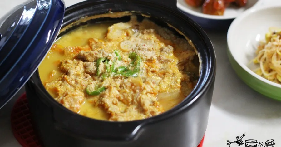 콩비지찌개