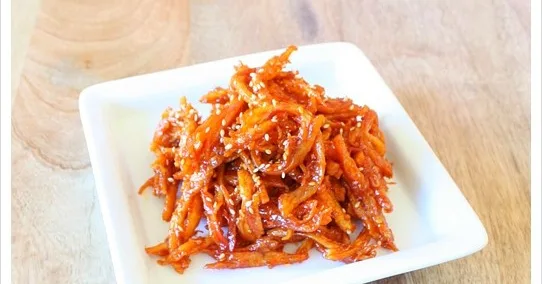 부드러운 마요 오징어채무침