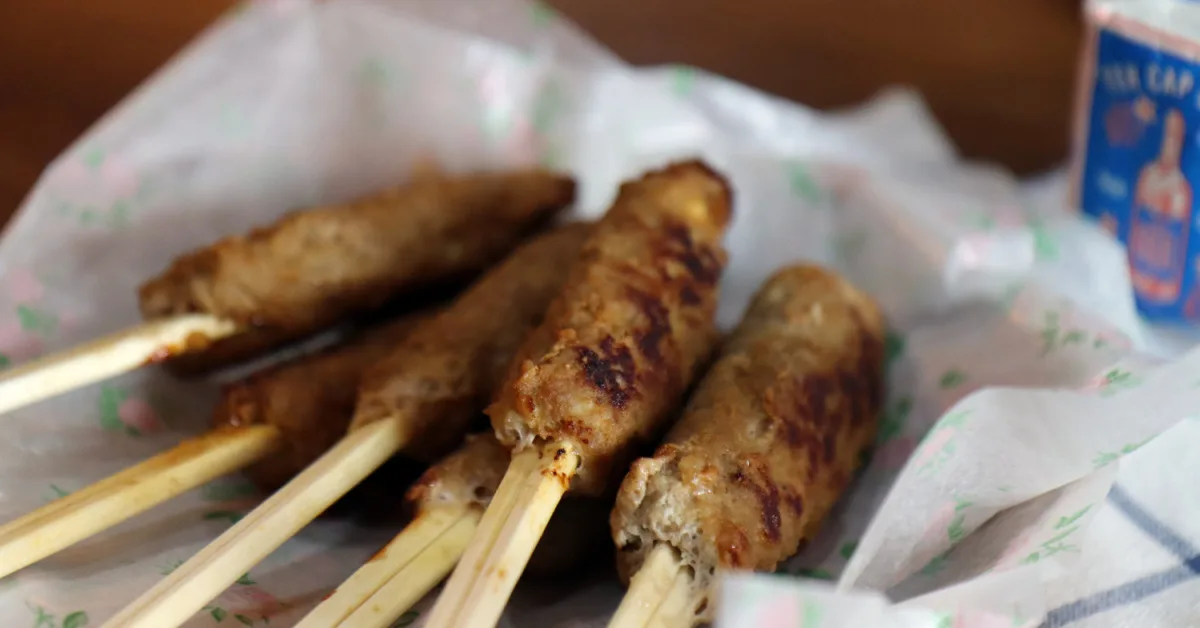 돼지고기 사테 (인도네시아 바비 사떼)