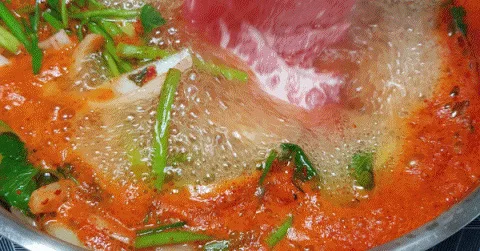 소고기 버섯 샤브샤브