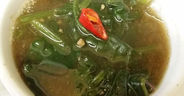시금치된장국