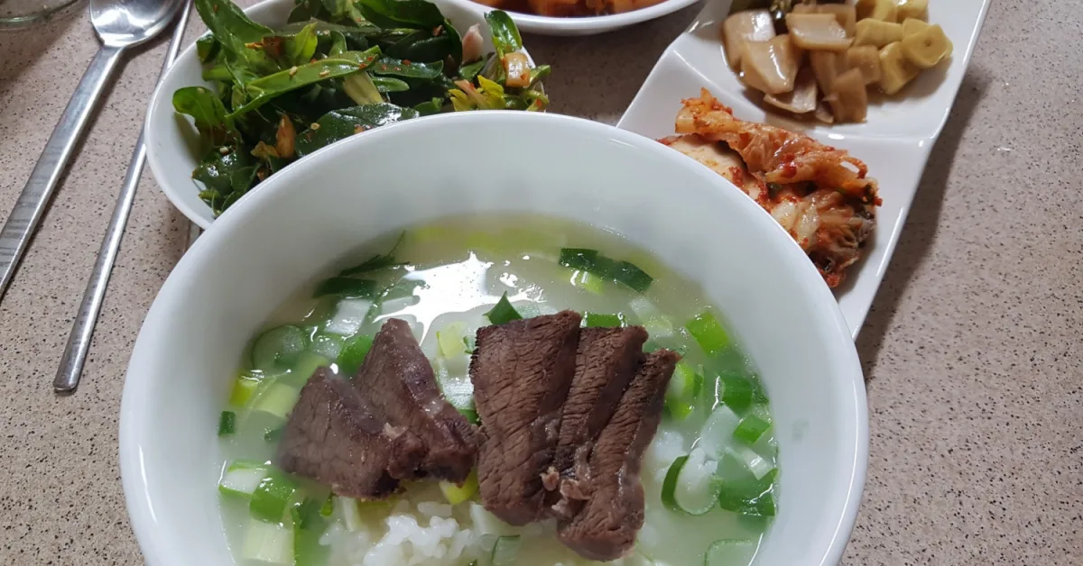 소고기 양지 곰탕