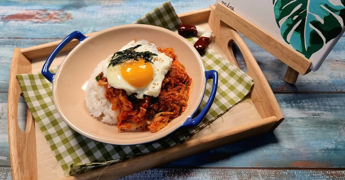 10분 양배추 참치덮밥 (매콤 버전)