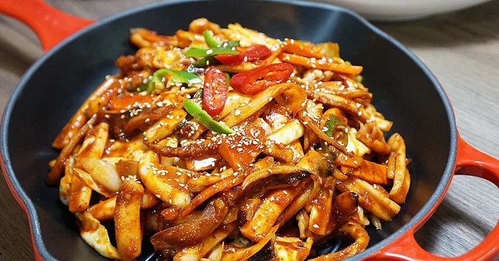 백종원 오징어볶음