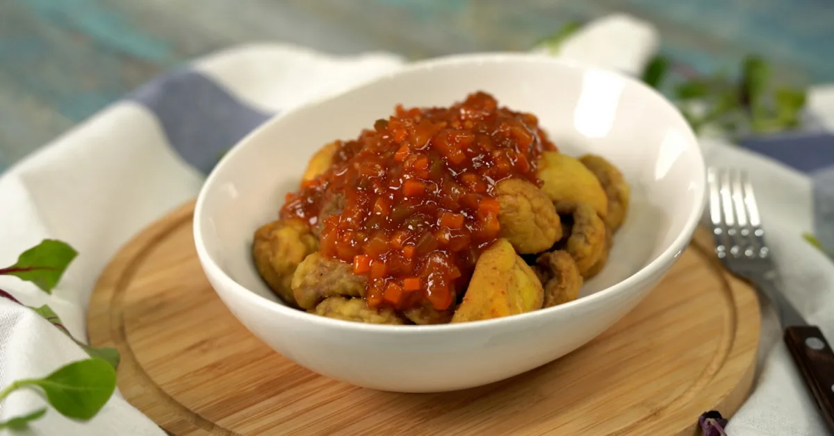 백종원 양송이 칠리탕수