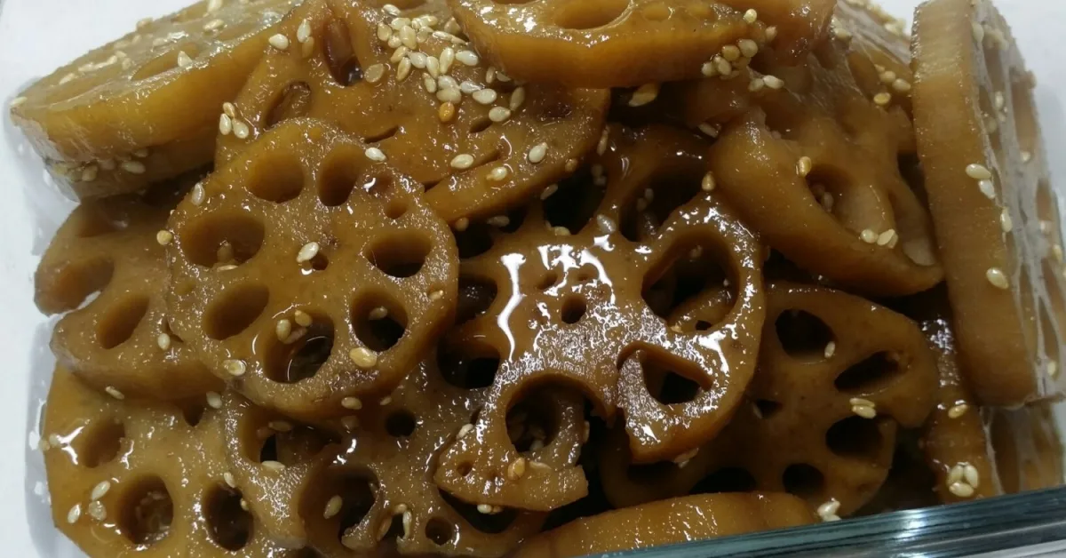 연근조림