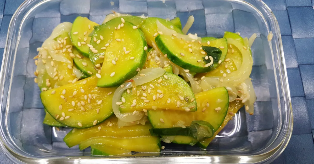 새우젓 애호박볶음